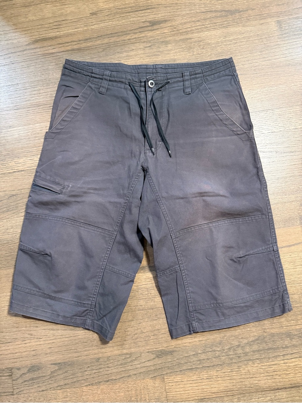 Patagonia Vintage Shorts Gray Cargo Hiking Workwear Retro Outdoor 90s Streetwear